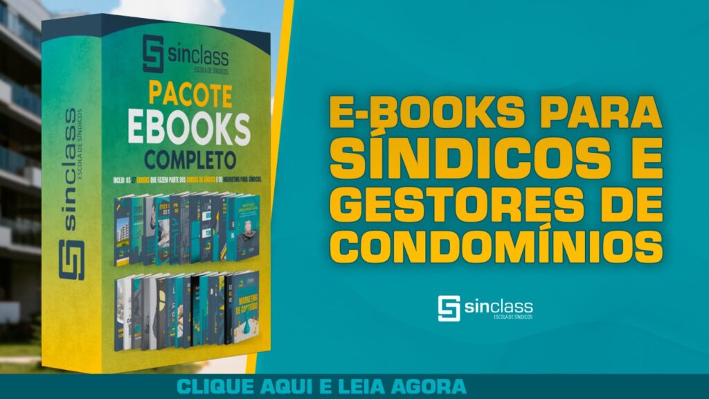 E-books para síndicos e gestores de condomínios