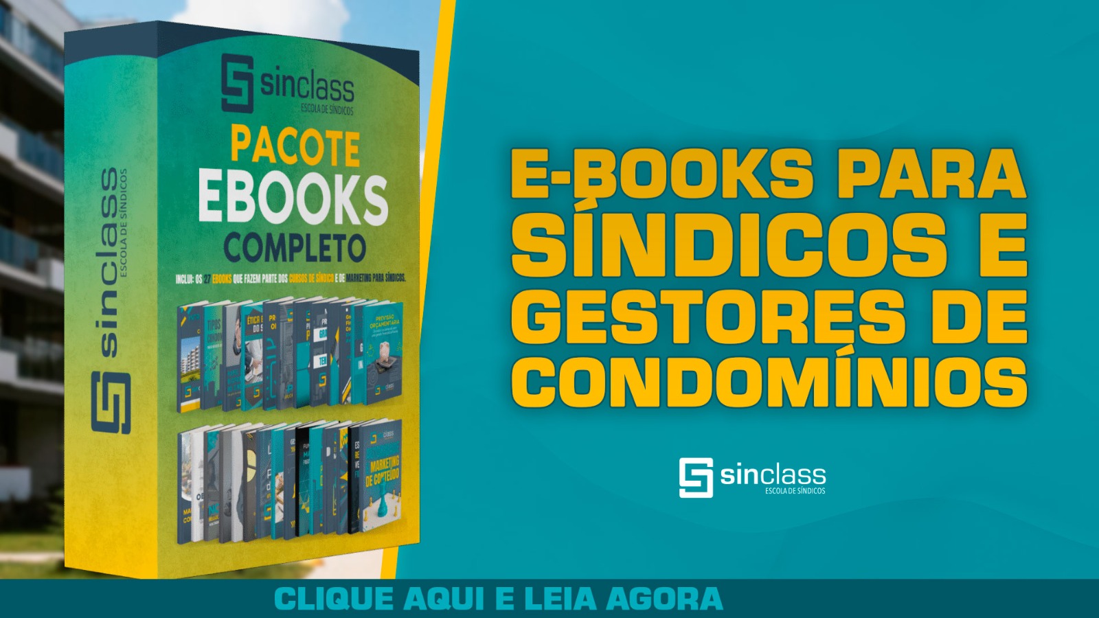 E-books para síndicos e gestores de condomínios